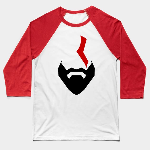 Kratos Baseball T-Shirt by HamSambro